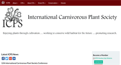 Desktop Screenshot of carnivorousplants.org
