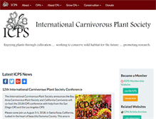 Tablet Screenshot of carnivorousplants.org
